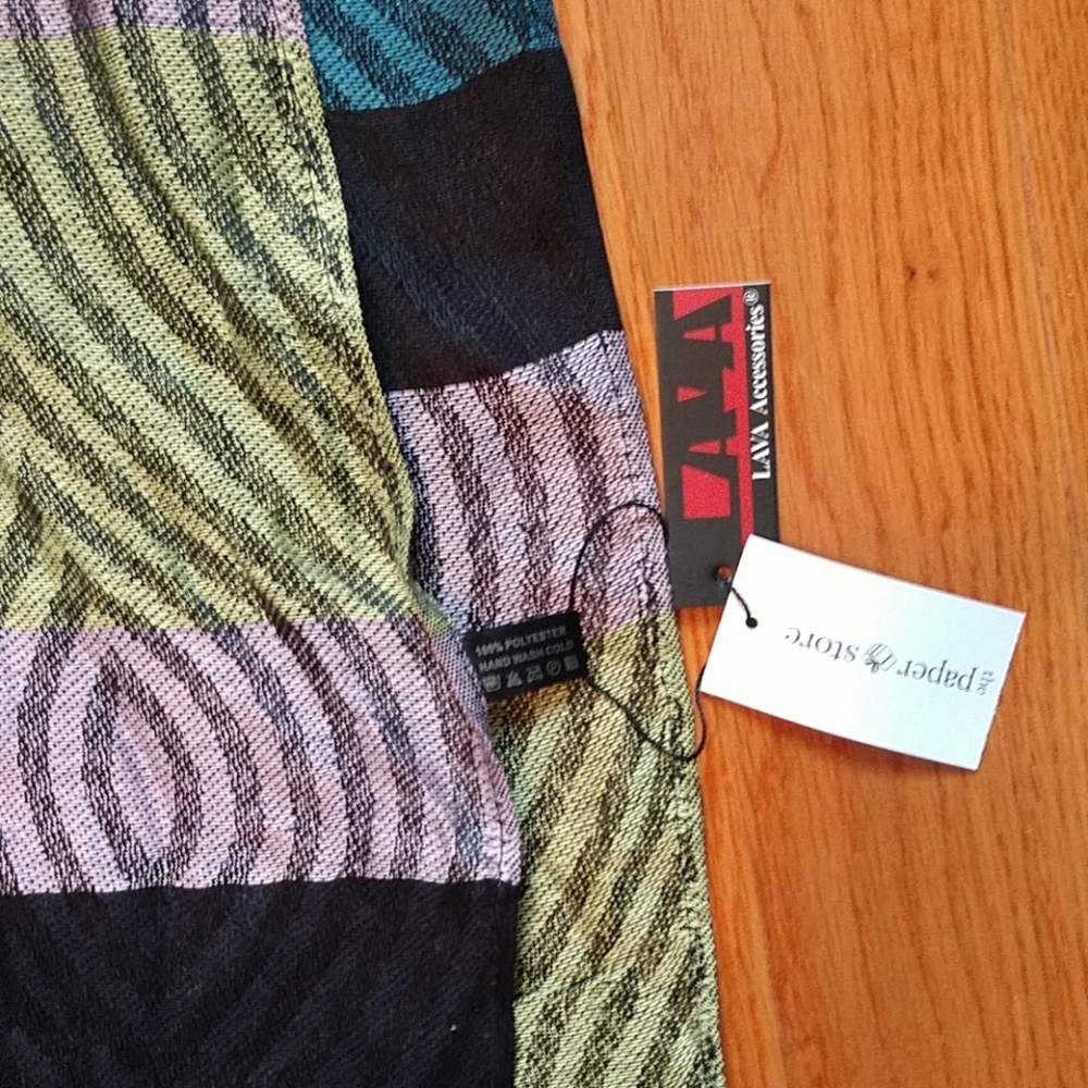 Multi Color Pashmina - Picture 2 of 3